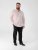 D555 Oliver Flekkavvisende Strykefri Stretchskjorte med Lange Ermer Rosa - Skjorter - Store skjorter - 2XL-8XL