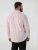 D555 Oliver Flekkavvisende Strykefri Stretchskjorte med Lange Ermer Rosa - Skjorter - Store skjorter - 2XL-8XL