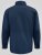 D555 Oliver Flekkavvisende Strykefri Stretchskjorte med Lange Ermer Marineblå - Skjorter - Store skjorter - 2XL-8XL