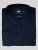 D555 Oliver Flekkavvisende Strykefri Stretchskjorte med Lange Ermer Marineblå - Skjorter - Store skjorter - 2XL-8XL