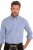 JP1880 Shirt Traditional Checked Long Sleeve Blue - Skjorter - Store skjorter - 2XL-8XL