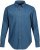 JP1880 Shirt Denim Long Sleeve Blue TALL - HERREKLÆR MT-6XLT - Klær for høye menn