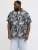 Jack & Jones Honolulu Short Sleeve Resort Shirt Black - Skjorter - Store skjorter - 2XL-8XL