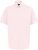 D555 Lucas Flekkavvisende Strykefri Stretchskjorte med Korte Ermer Rosa - Skjorter - Store skjorter - 2XL-8XL