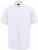 D555 Lucas Flekkavvisende Strykefri Stretchskjorte med Korte Ermer Hvit - Skjorter - Store skjorter - 2XL-8XL
