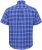 North Latitude 51145 Checked Short Sleeve Shirt Cobolt Blue - Kortermede skjorter - Kortermede Skjorter Store Størrelser