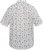 North Latitude 61111 Kortermet Linskjorte med Print Hvit - Skjorter - Store skjorter - 2XL-8XL