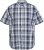 North Latitude 61115 Ekstra Lang Rutet Skjorte Marineblå - Skjorter - Store skjorter - 2XL-8XL