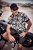JP1880 Skull Pattern Jersey Short Sleeve Shirt Black - Skjorter - Store skjorter - 2XL-8XL