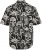 JP1880 Skull Pattern Jersey Short Sleeve Shirt Black - Skjorter - Store skjorter - 2XL-8XL