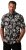 JP1880 Skull Pattern Jersey Short Sleeve Shirt Black - Skjorter - Store skjorter - 2XL-8XL