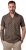 JP1880 Boxy Cuba Short Sleeve Shirt Brown - Skjorter - Store skjorter - 2XL-8XL