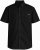 Motley Denim Zagreb Kortermet Skjorte Svart - Skjorter - Store skjorter - 2XL-8XL
