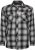 Kam Jeans 6352 Western Twin Pocket Long Sleeve Shirt Charcoal - Skjorter - Store skjorter - 2XL-8XL