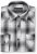 Kam Jeans 6352 Western Twin Pocket Long Sleeve Shirt Charcoal - Skjorter - Store skjorter - 2XL-8XL