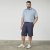 North Latitude Cool Effect Comfort Fit Shorts Blue - Shorts - Store shorts - W40-W60