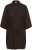 Kaffe Curve Mille Short Shirt Dress Black Coffee Brown - Minikjoler - 