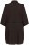 Kaffe Curve Mille Short Shirt Dress Black Coffee Brown - Minikjoler - 