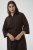 Kaffe Curve Mille Short Shirt Dress Black Coffee Brown - Minikjoler - 