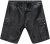 JP1880 Leather Shorts Cargo Pockets Lamb Nappa Leather Black - Shorts - Store shorts - W40-W60