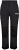 Ulla Popken HYPRAR Multifunctional Durable Inset Trekking Pants Black - Jeans & Bukser i Store Størrelser – Plus Size - Jeans og bukser, EU 42-70