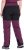 Ulla Popken HYPRAR Multifunctional Durable Inset Trekking Pants Dark Cherry Dark Cherry - Jeans & Bukser i Store Størrelser – Plus Size - 
