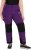 Ulla Popken HYPRAR Multifunctional Durable Inset Trekking Pants Plum - Jeans & Bukser i Store Størrelser – Plus Size - Jeans og bukser, EU 42-70