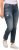 Ulla Popken Distressed Stretch Fit Sarah Jeans Blue Denim - Jeans & Bukser i Store Størrelser – Plus Size - Jeans og bukser, EU 42-70