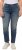 Ulla Popken Distressed Stretch Fit Boyfriend Jeans Blue Denim - Jeans & Bukser i Store Størrelser – Plus Size - Jeans og bukser, EU 42-70