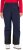 Ulla Popken Performance Trousers Waterproof Zip Pockets Snow Gaiter Navy - Jeans & Bukser i Store Størrelser – Plus Size - Jeans og bukser, EU 42-70