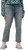 Ulla Popken Splatter Painted Jeans Washed Blue Denim - Jeans & Bukser i Store Størrelser – Plus Size - Jeans og bukser, EU 42-70