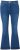 Ulla Popken Stretch Fit Bootcut Jeans Blue Denim - Jeans & Bukser i Store Størrelser – Plus Size - 