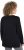Ulla Popken Sequined Star Rolled Edge Sweater Black - Hettegensere og collegegensere - Myke gensere, hettegensere og strikk