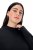 Ulla Popken Long Sleeves Mock Turtleneck Sweater Black - Ulla Popken - Ulla Popken Plus-Size Klær