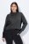 Ulla Popken Long Sleeves Mock Turtleneck Sweater Charcoal Grey Melange - Hettegensere og collegegensere - Myke gensere, hettegensere og strikk