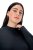 Ulla Popken Long Sleeves Mock Turtleneck Sweater Navy - Hettegensere og collegegensere - Myke gensere, hettegensere og strikk