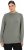 Ulla Popken Long Sleeves Mock Turtleneck Sweater Grey - Hettegensere og collegegensere - Myke gensere, hettegensere og strikk