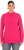 Ulla Popken Long Sleeves Mock Turtleneck Sweater Red Pink - Hettegensere og collegegensere - Myke gensere, hettegensere og strikk