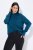 Ulla Popken Long Sleeves Mock Turtleneck Sweater Cerulean - Ulla Popken - Ulla Popken Plus-Size Klær