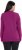 Ulla Popken Long Sleeves Mock Turtleneck Sweater Berry - Hettegensere og collegegensere - Myke gensere, hettegensere og strikk