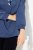 Ulla Popken Sequined Neck Long Sleeve Sweatshirt Ink Blue - Hettegensere og collegegensere - Myke gensere, hettegensere og strikk