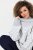 Ulla Popken Graphic Stripe Long Sleeve Turtleneck Sweater Silver Melange - Hettegensere og collegegensere - Myke gensere, hettegensere og strikk