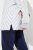 Ulla Popken Graphic Stripe Long Sleeve Turtleneck Sweater Silver Melange - Hettegensere og collegegensere - Myke gensere, hettegensere og strikk