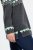 Ulla Popken Norwegian Style Pastel Tone Long Sleeve Sweater Dark Grey Melange - Hettegensere og collegegensere - Myke gensere, hettegensere og strikk