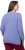 Ulla Popken Long Sleeve Knit Mountain Range Sweater Bright Purple - Hettegensere og collegegensere - Myke gensere, hettegensere og strikk