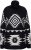 Ulla Popken Aztec-Inspired Long Sleeve Turtleneck Sweater Navy - Hettegensere og collegegensere - Myke gensere, hettegensere og strikk