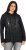Ulla Popken Sequined Knit Long Sleeve Hoodie Black - Hettegensere og collegegensere - Myke gensere, hettegensere og strikk