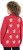 Ulla Popken Gingerbread Men Sweater Salsa Red - Hettegensere og collegegensere - Myke gensere, hettegensere og strikk