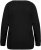 Ulla Popken Casual V-Neck Long Sleeve Sweater Black - Hettegensere og collegegensere - Myke gensere, hettegensere og strikk