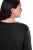 Ulla Popken Soft Fine Knit Pullover V-Neck Sweatshirt Black - Hettegensere og collegegensere - Myke gensere, hettegensere og strikk